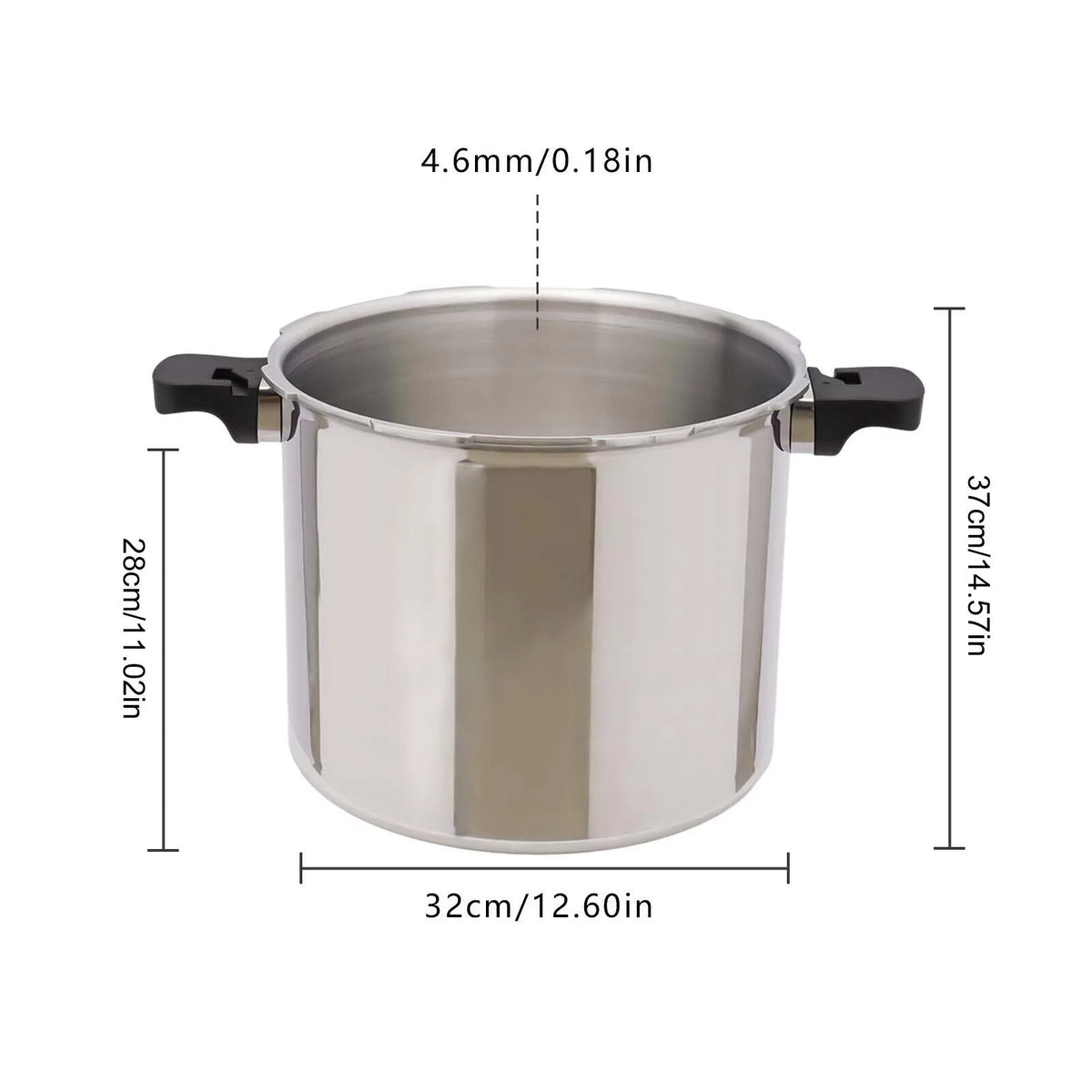 22L Thickened Explosion-proof Pressure Cooker Y6695