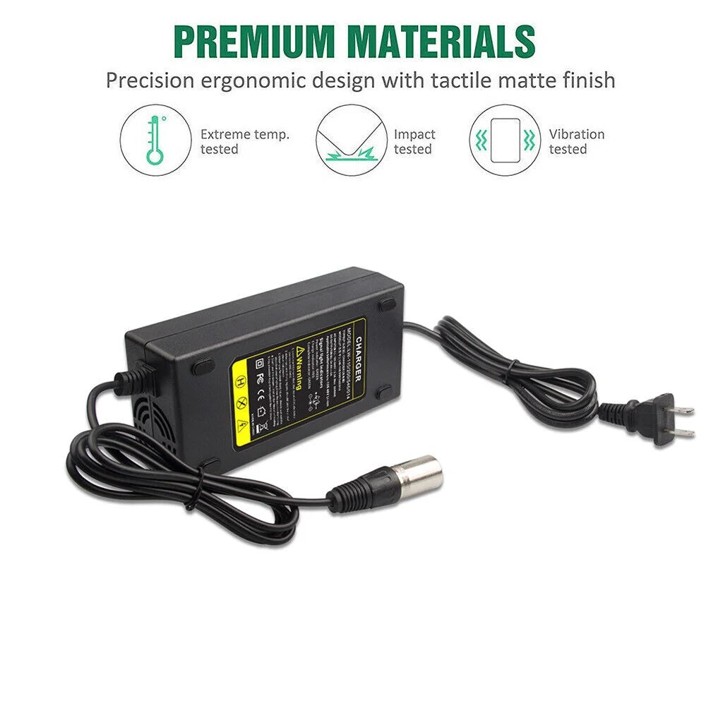 54.6V 2A Charger for 48 Volt Li-Ion Battery M578