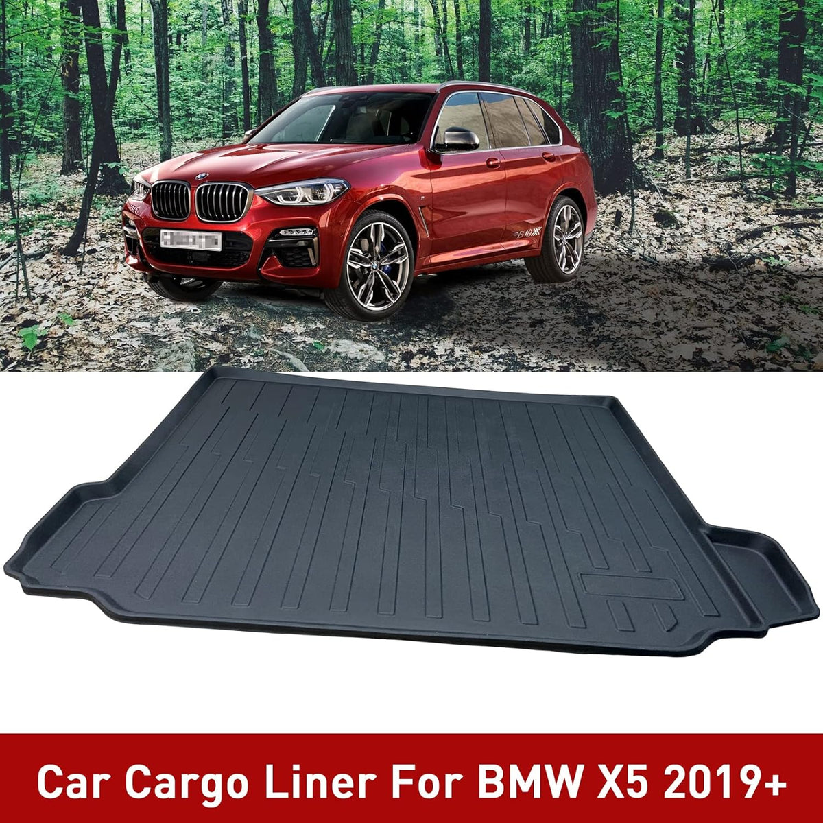 Black TPV Cargo Liner Truck Mat X20083