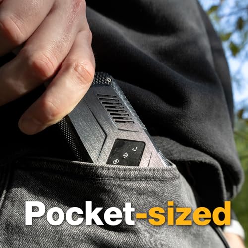 Rugged Basic Flip Phone, 4G Feature Cell Phone, Waterproof & Drop-Proof, SOS Button, Speed Dial, 98dB Speaker, Large Fonts & Big Buttons K509525