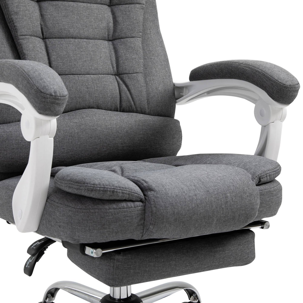 Ergonomic Office Chair with Retractable Footrest Height Adjustable I978