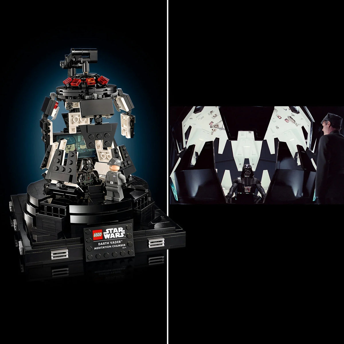 LEGO Star Wars Darth Vader Meditation Chamber Building Toy (663 Pieces) M22594