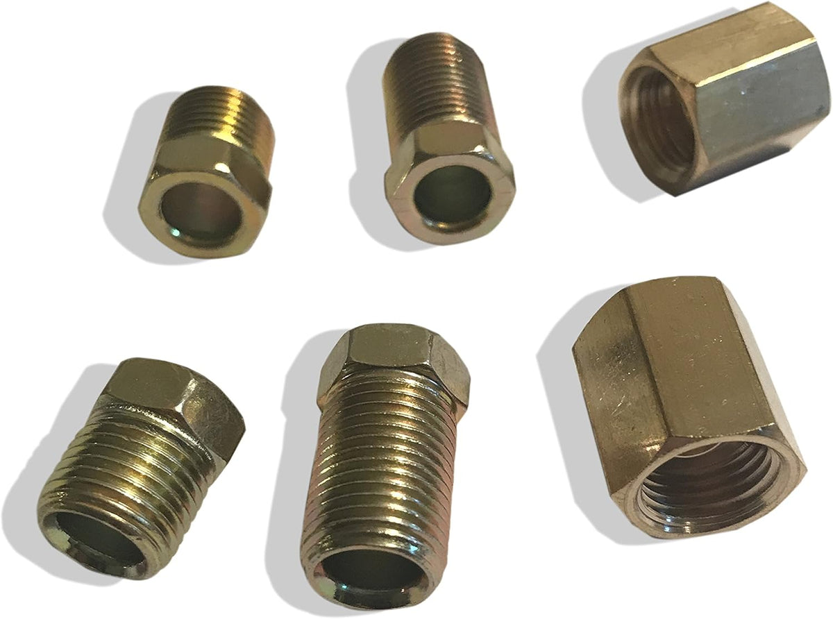 3/16" and 1/4" Brakeline Fittings Kit 70 Pieces Z487981