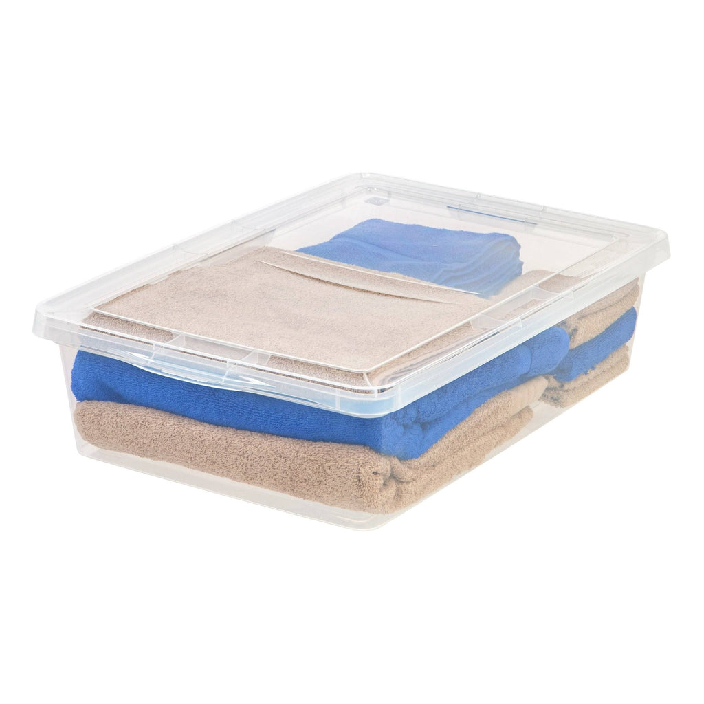 28 Qt Plastic Storage Bin - 10 pack P999918