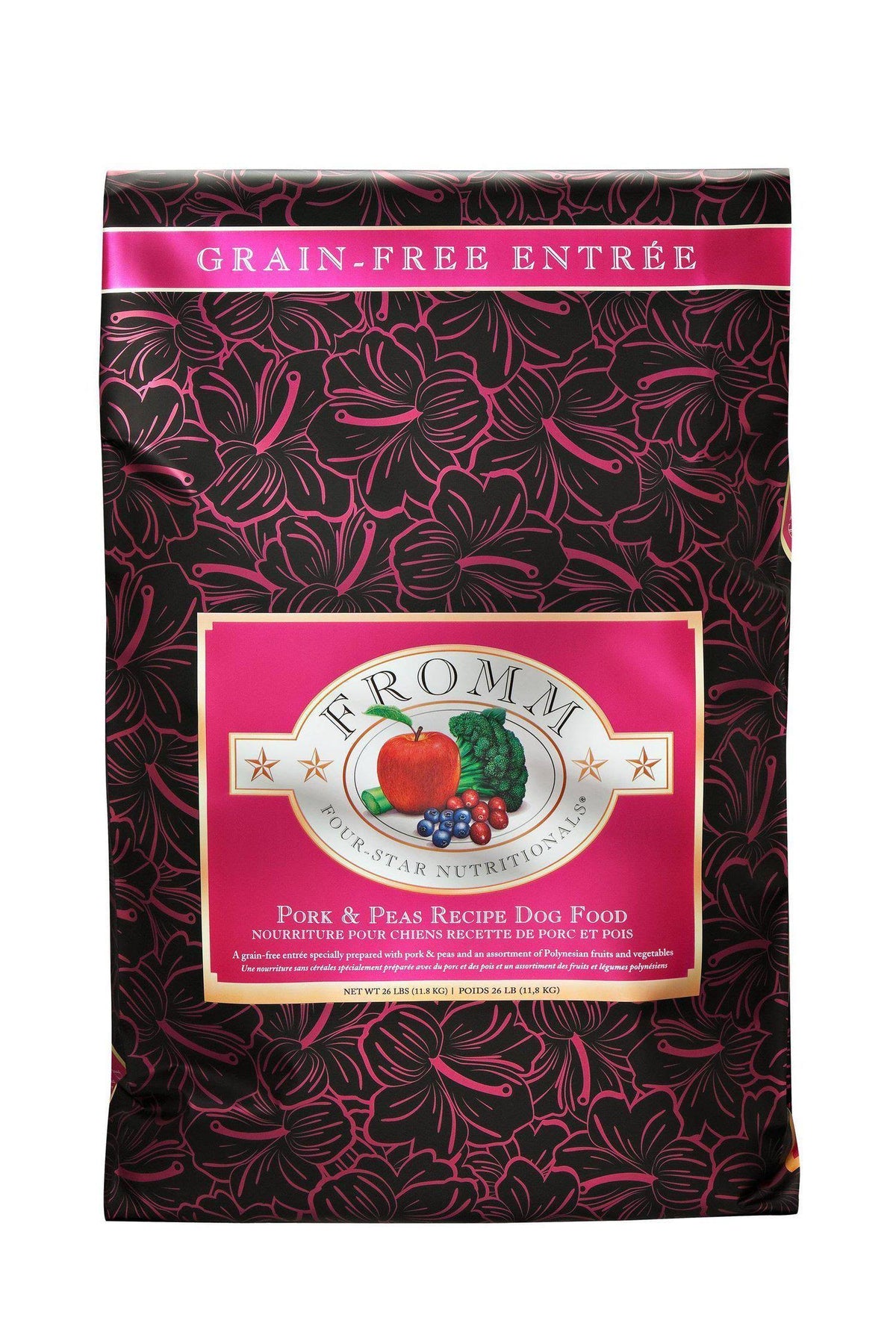 Pork & Peas Dry Dog Food 26 lbs B875213