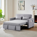 Gray 54" Sleeper Sofa Bed P601