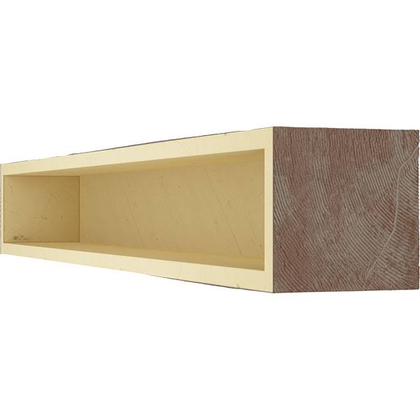 Sandblasted Faux Wood Fireplace Mantel E687992