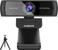 2K QHD AutoFocus Webcam, 1080P 60FPS Zoomable Streaming Web Camera, HDR, Dual Noise Cancelling Microphones, Cover Slide & Tripod, Pack of 2 O44242