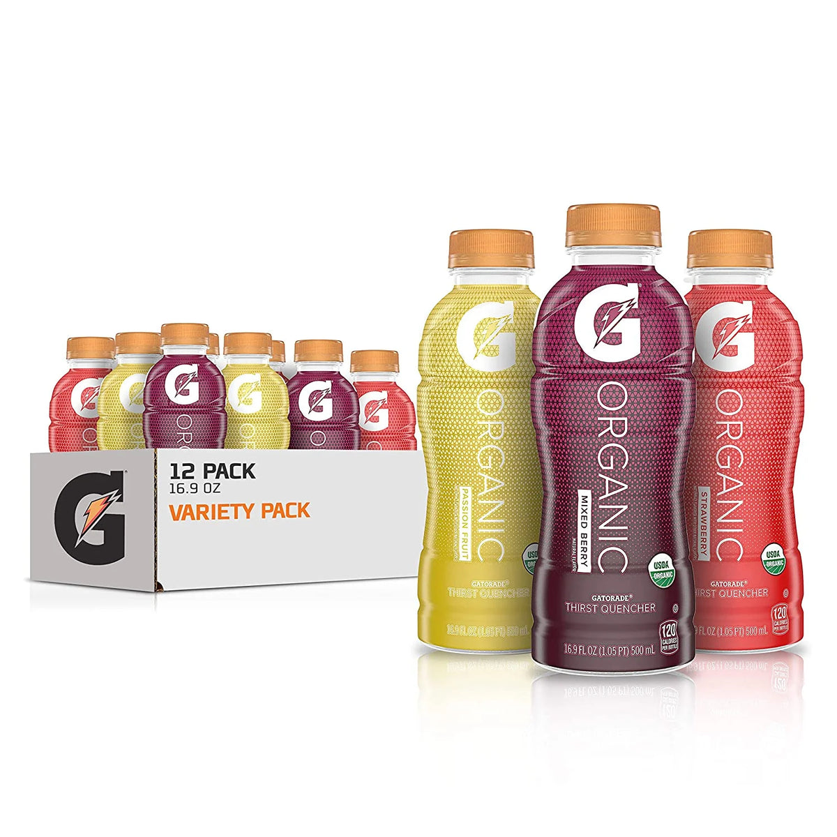 16.9 fl oz Organic Sports Drink (Pack of 12) R51583