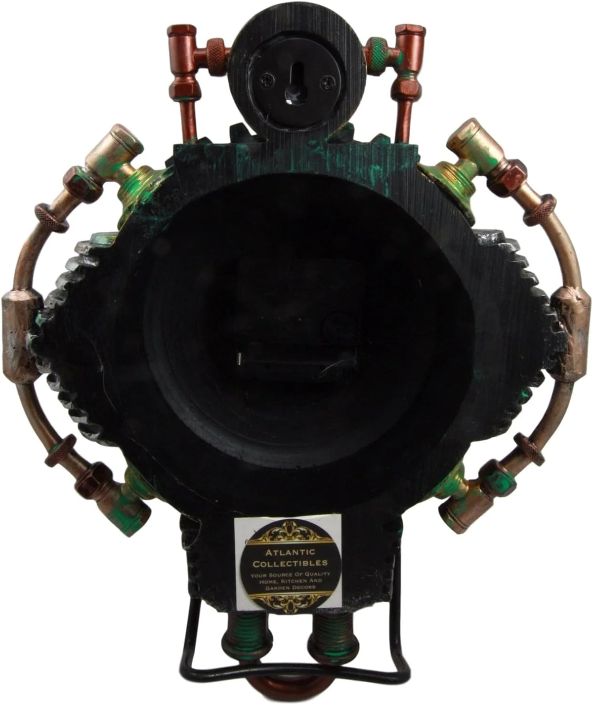 Steampunk Decorative Wall Clock Figurine 11" H Y132595