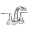 4 in. Centerset Double-Handle Bathroom Faucet Brushed Nickel A3061