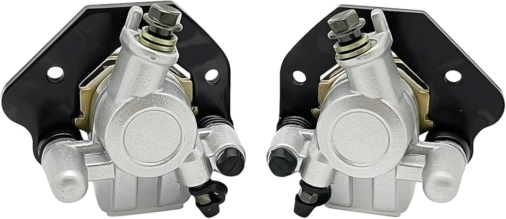 Front Left Right Brake Calipers & Pads for Kawasaki Bayou 300 2x4 KLF300-B 1988-2004 L70961