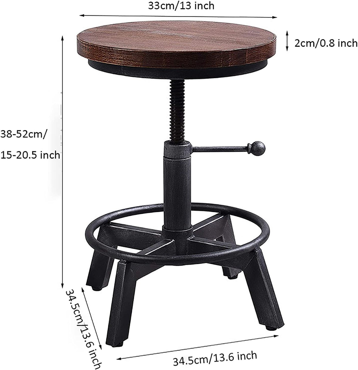 Vintage High Stool Bar Stool H81922