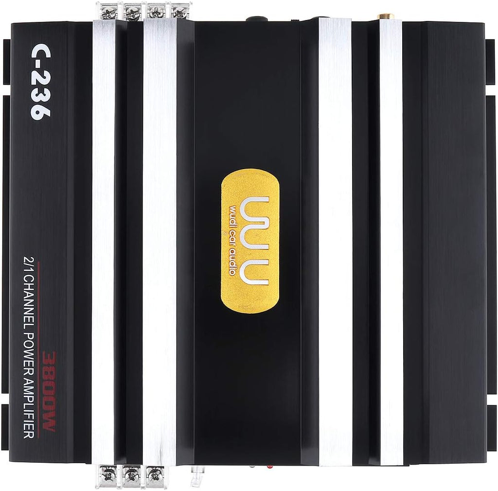 3800W 2 Channel Car Audio Stereo Amplifier D46576