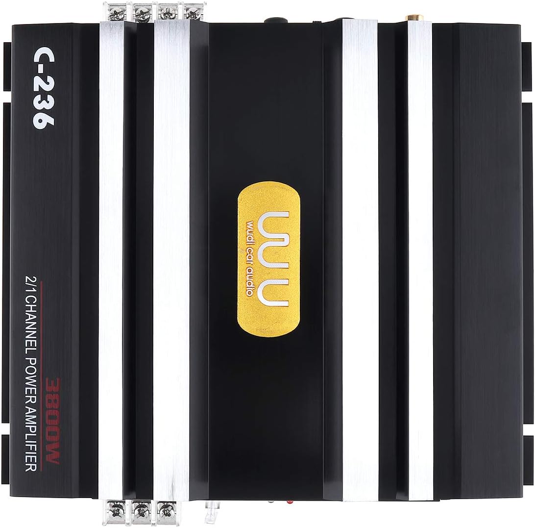 3800W 2 Channel Car Audio Stereo Amplifier D46576