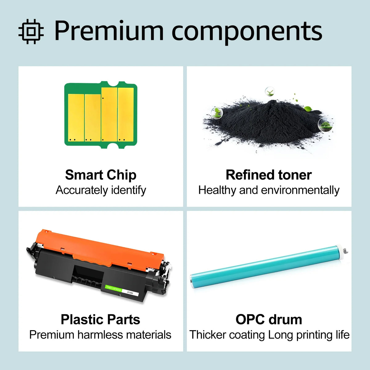 Black Toner Cartridge 6PCS O126779