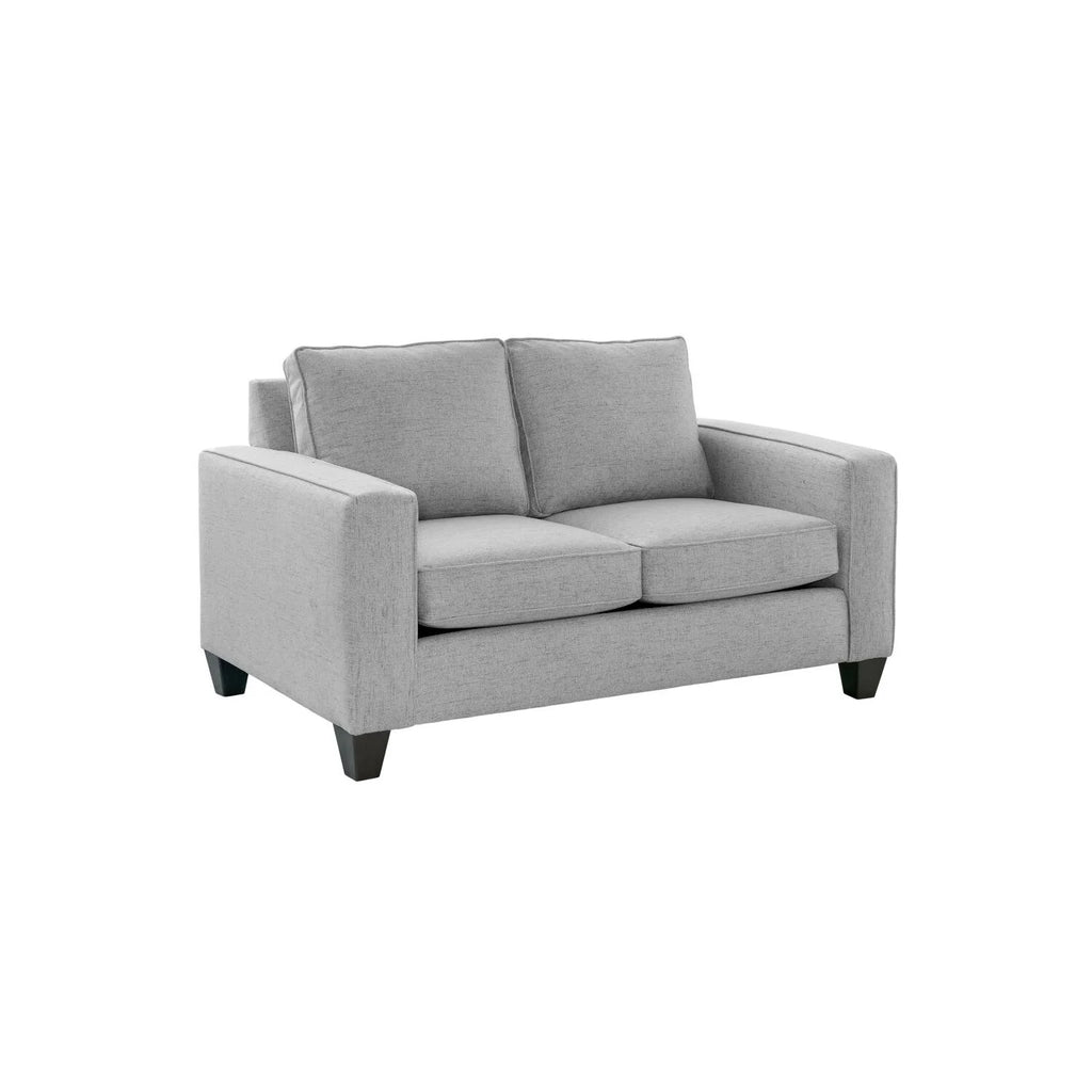 Gray Wood & Fabric Sofa and Loveseat Set of 2 N266