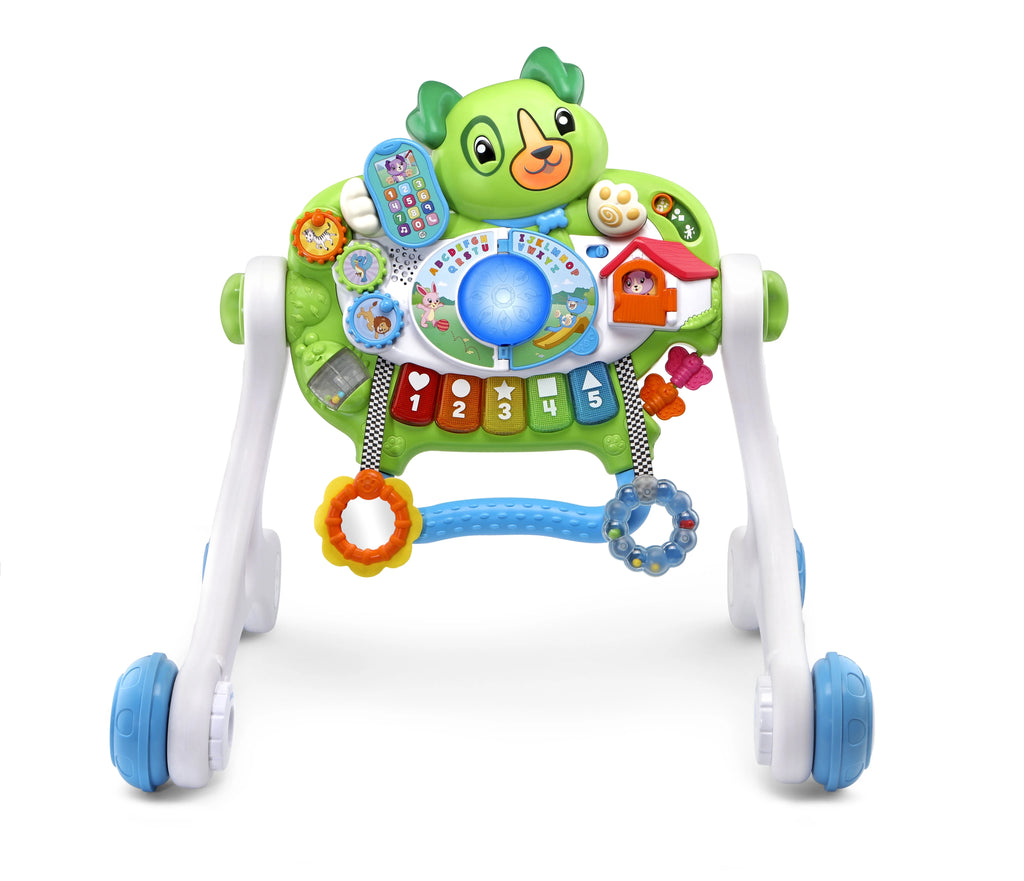 Green 3-in-1 Baby Walker Gym Floor Play Toy E8010