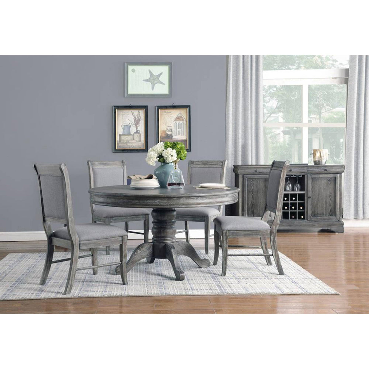 Padded Side Chairs (Set of 2) O79936
