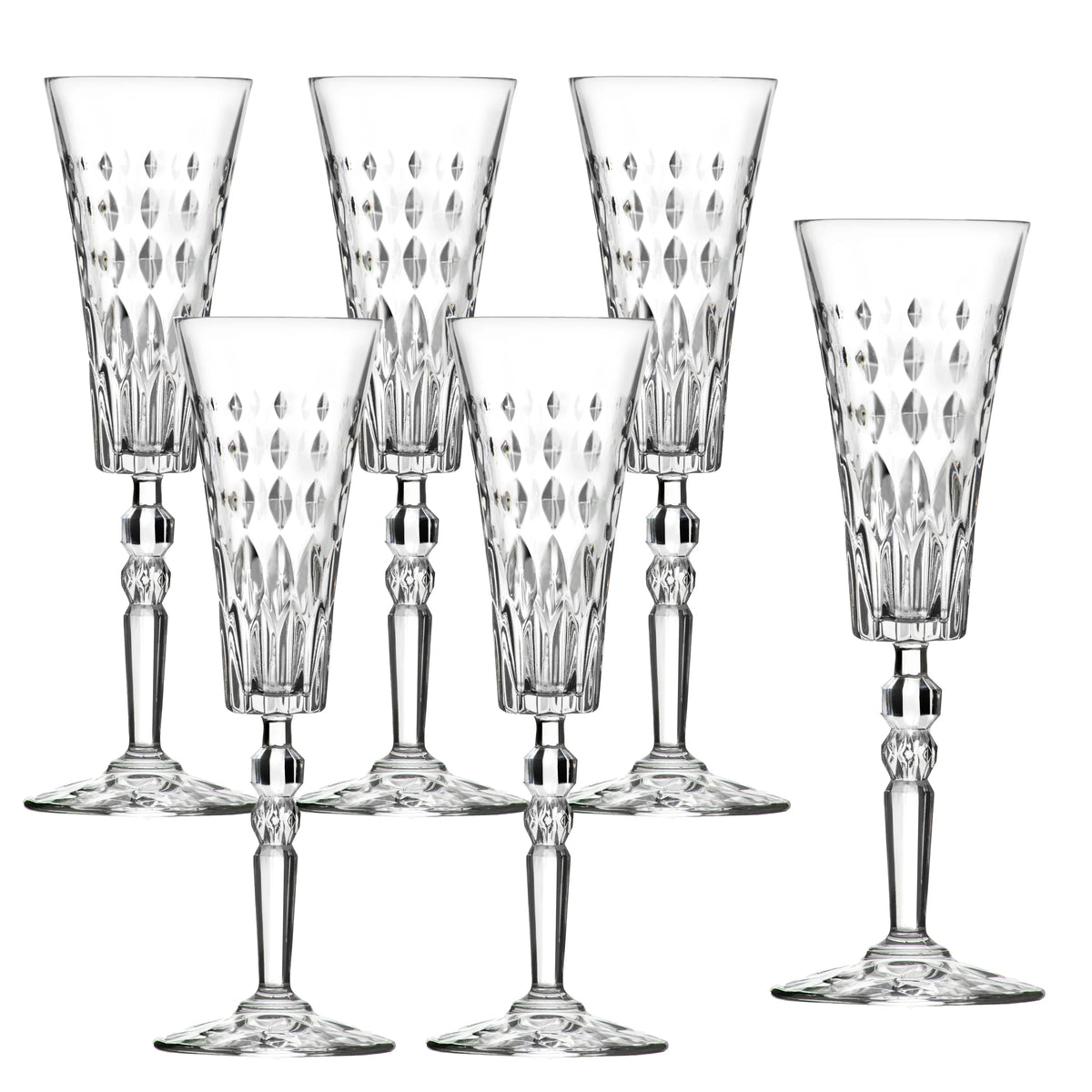 Set of 6 Flutes Y81150