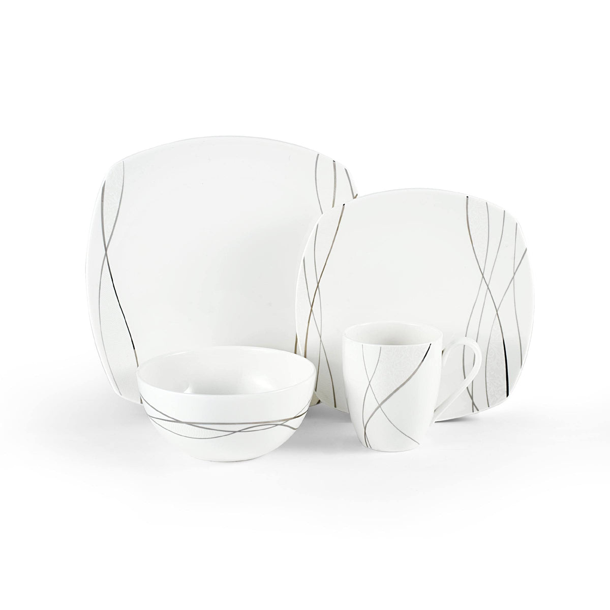 White 4 Piece Place Setting S745167