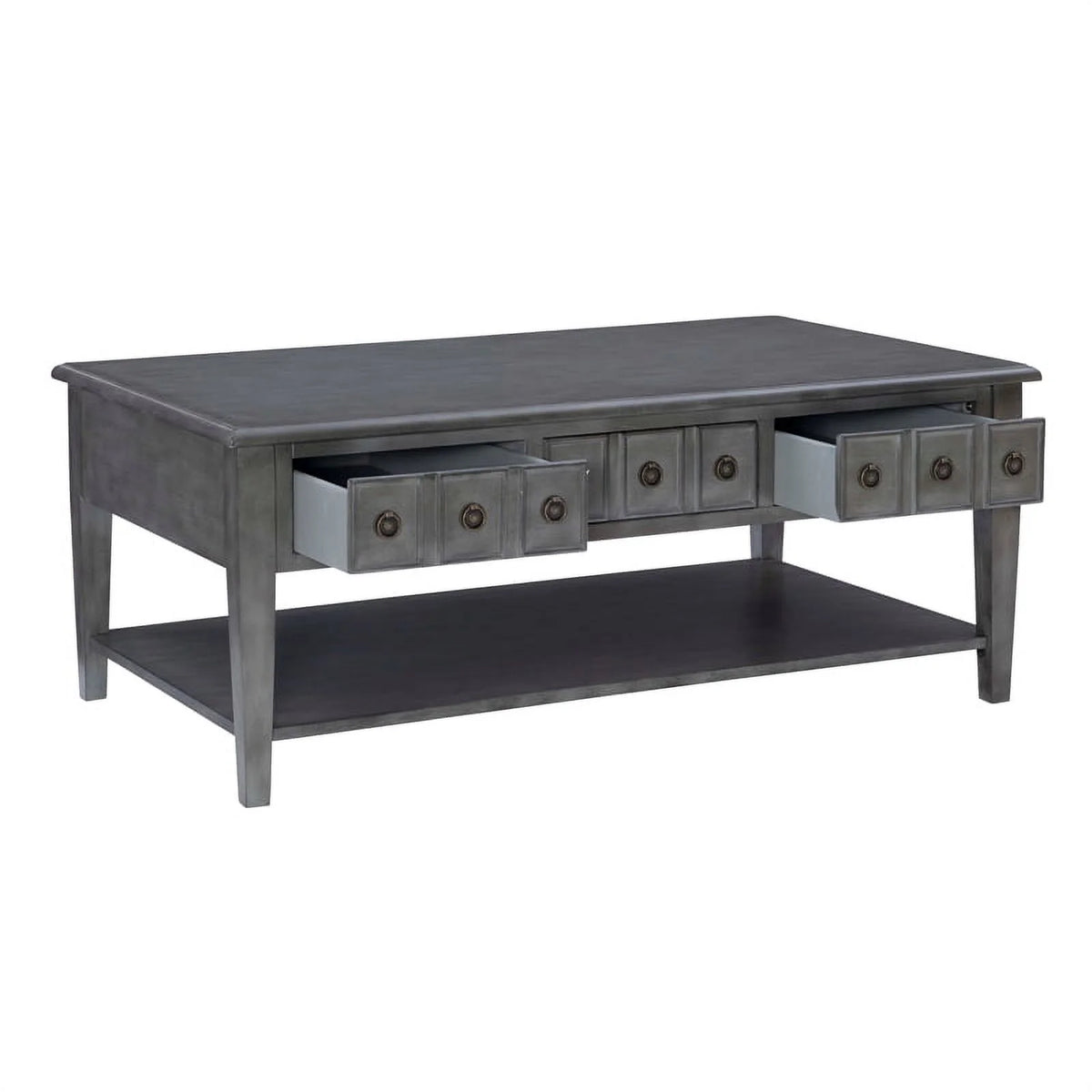 3-Piece Coffee Table Set with 2 Accent Tables in Gray L9677