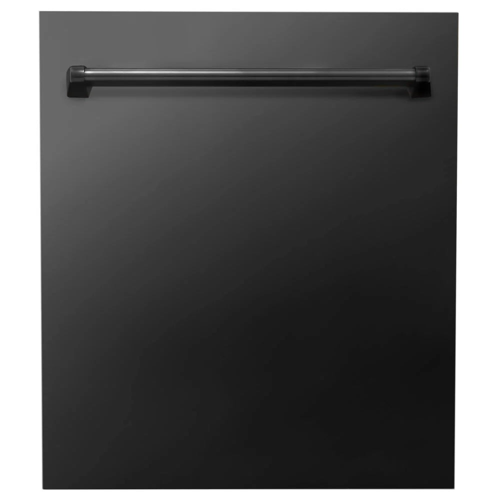 Black Stainless Steel Dishwasher Panel D1069