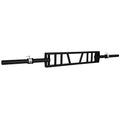 Multi Grip Barbell & Cable Attachment with 2 Collars D9130