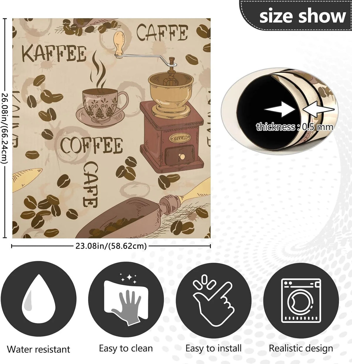 Dishwasher Magnet Cover 23" x 26" E5992