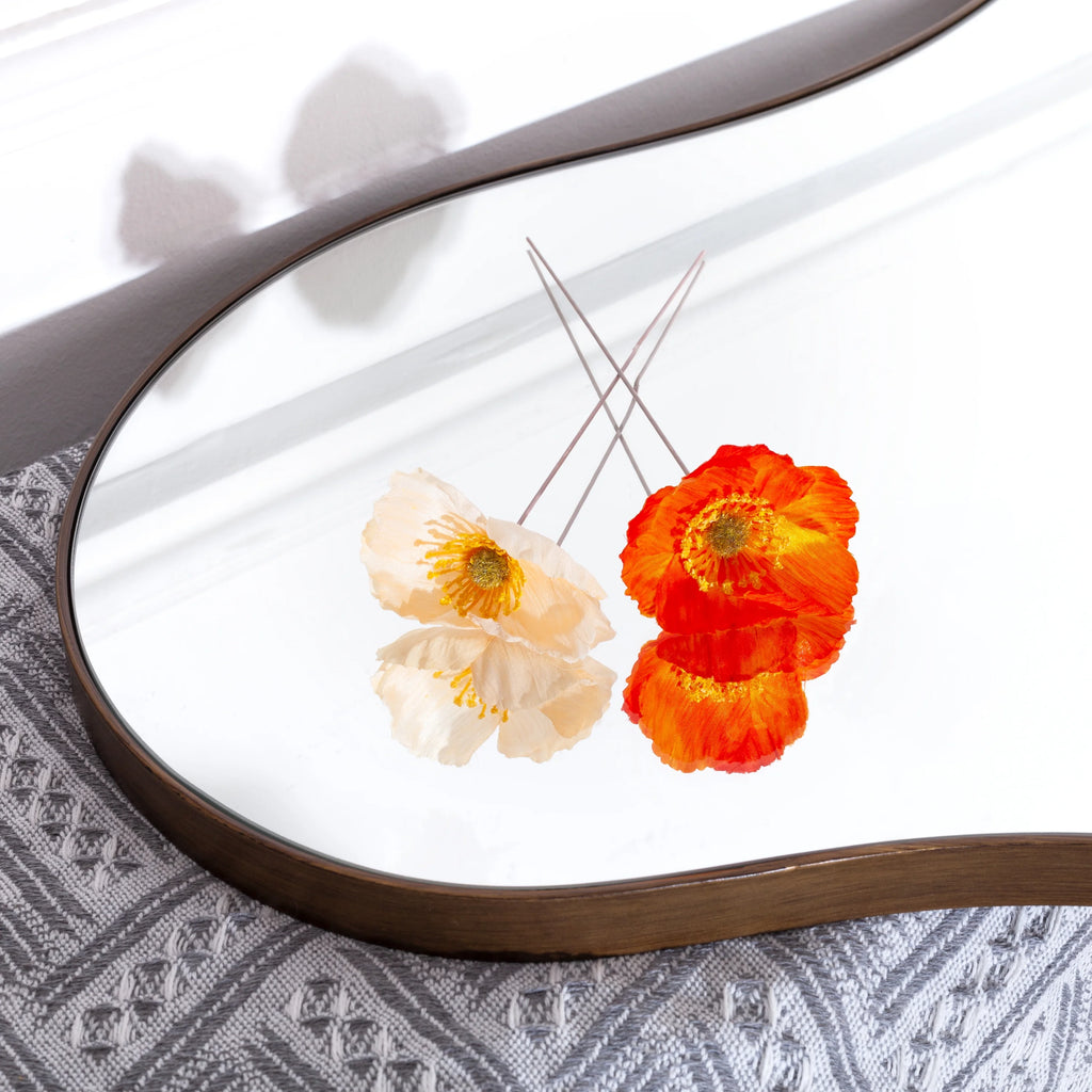 Cloud Shaped Asymmetrical Wall Mirror 22"x36" P63205