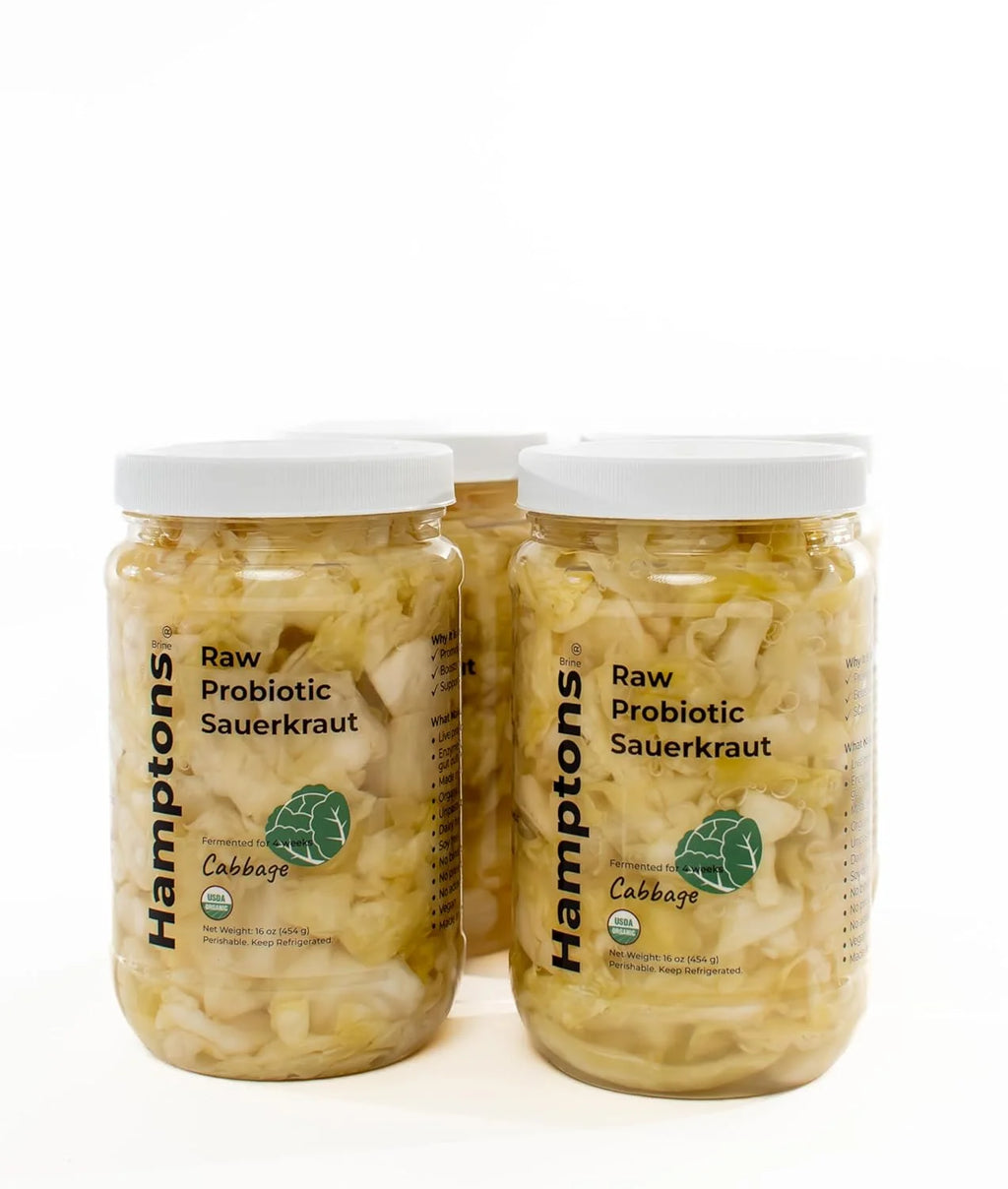 16 Oz Pack of 4 Organic Unpasteurized Sauerkraut L7738
