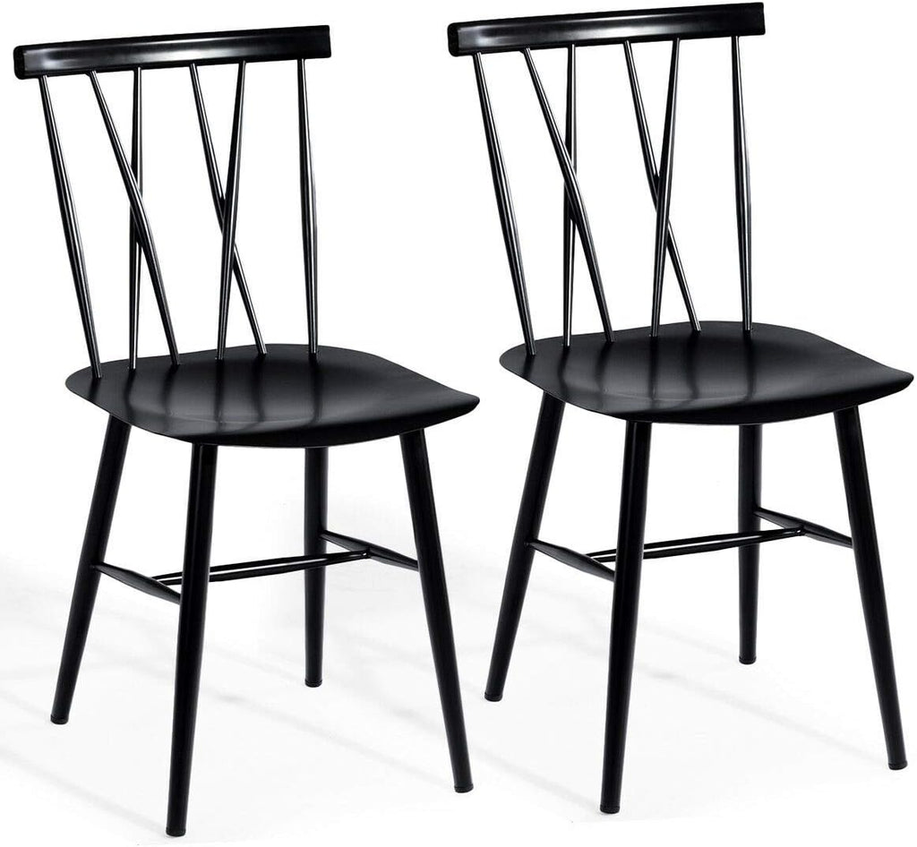 Black Stackable Dining Chair C3103