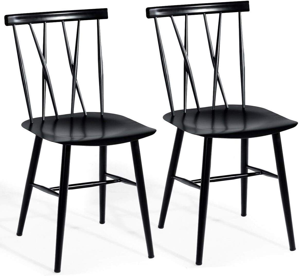 Black Stackable Dining Chair C3103