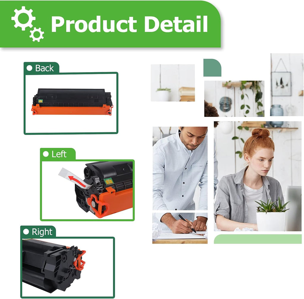 Black 4-Pack Toner Cartridge J520