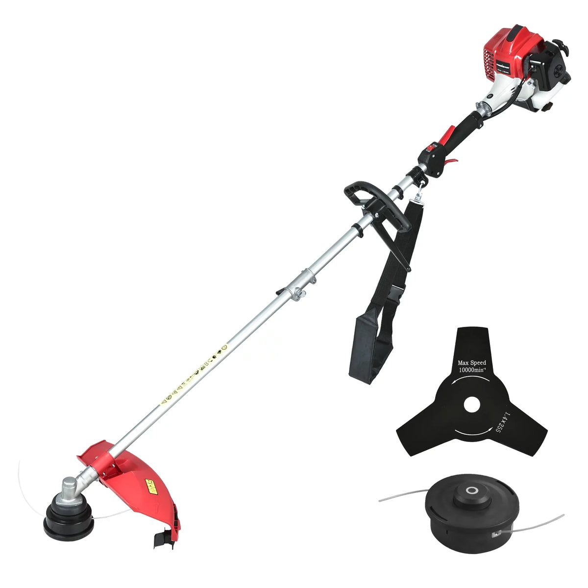 2-Cycle 25.4cc Straight Shaft Gas String Trimmer and Brush Cutter K85603