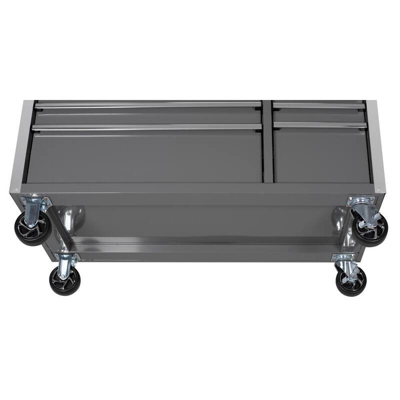 52 in. Gloss Gray Mobile Workbench Tool Chest D69333