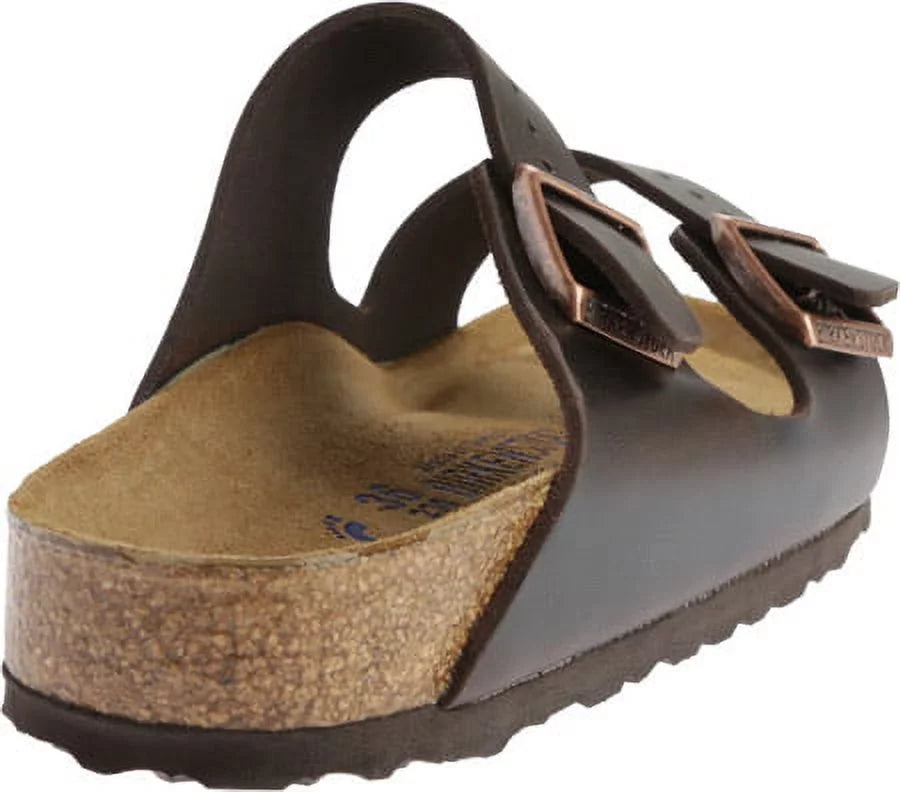 Leather Sandal with Soft Footbed D936706