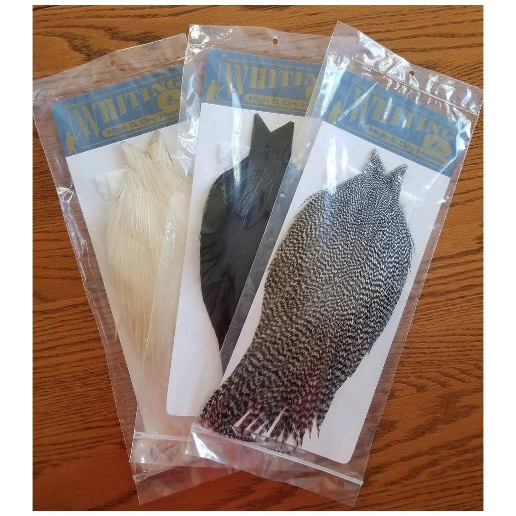 White Dry Hackle Cape I979