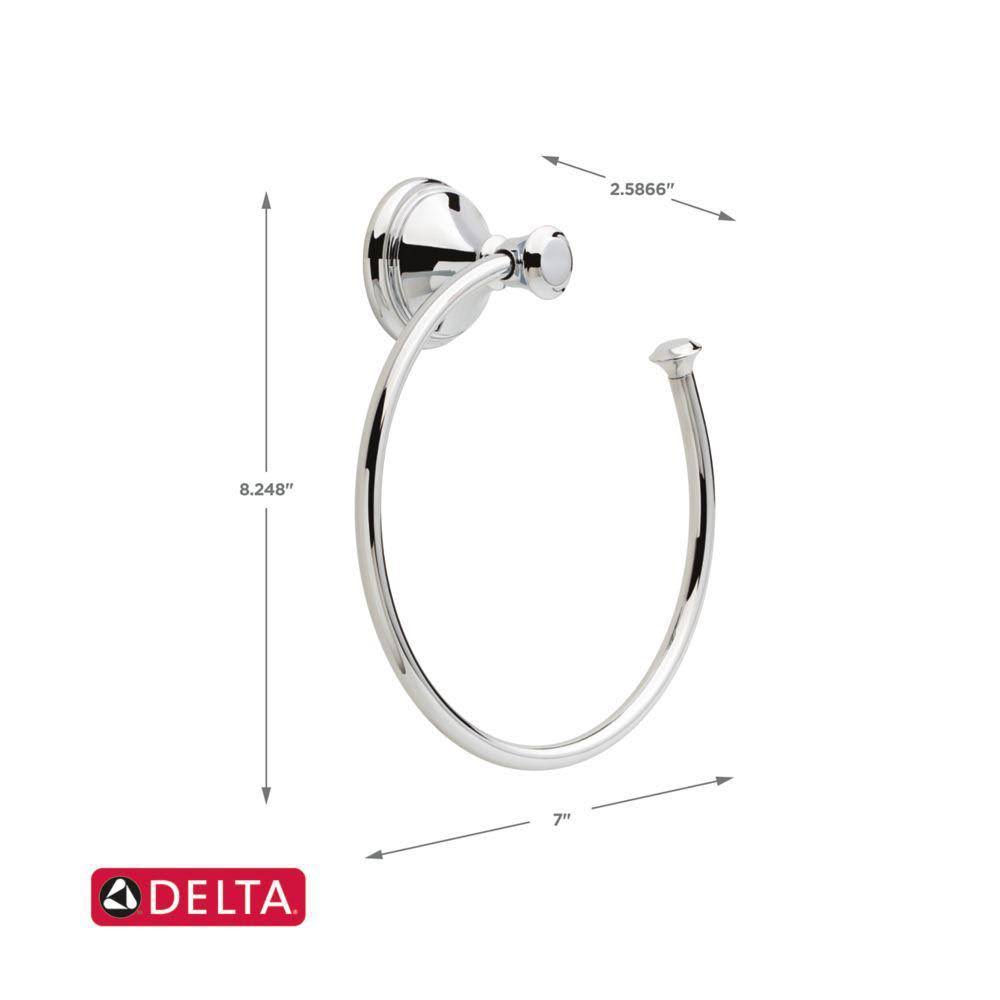 5 Piece Polished Chrome Bathroom Hardware Set D792