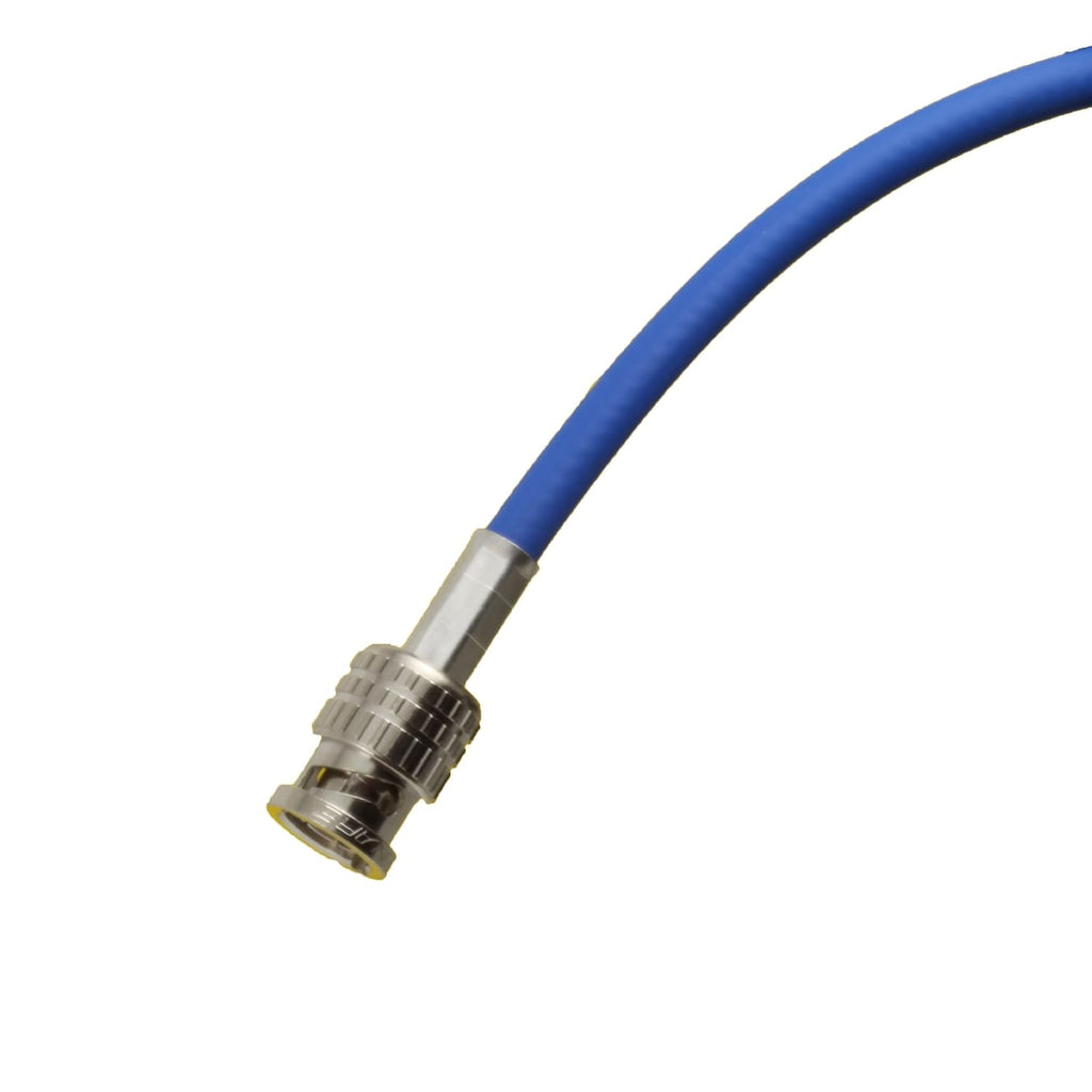 3G/6G HD SDI Patch Cable, BNC to BNC, Blue, 25 Foot W80683