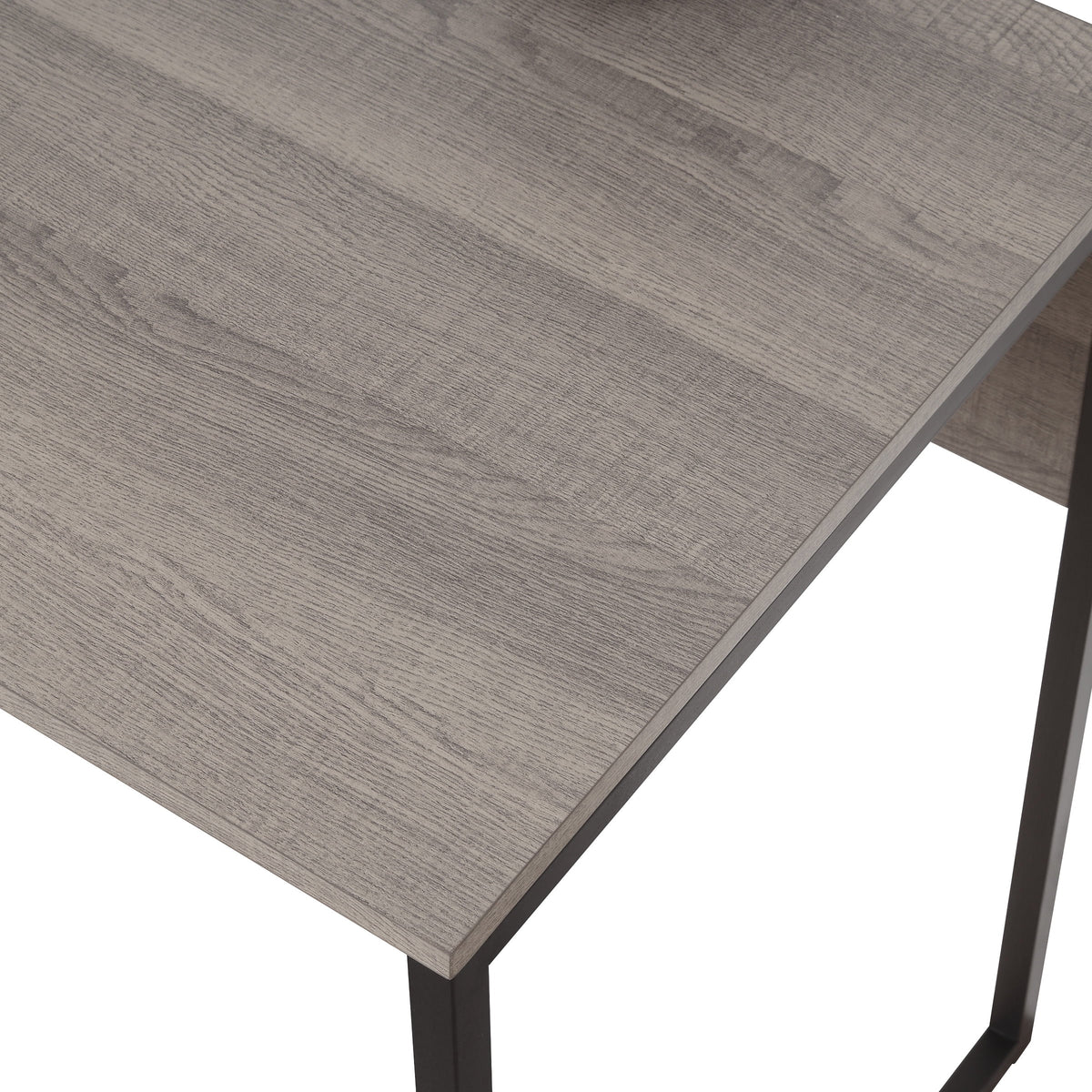 L-Shape Desk in Farm Oak Finish R53306