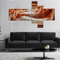 Antelope Canyon Arch Landscape Photo Canvas Art Print 60 in. wide x 32 in. high - 5 panels Y381