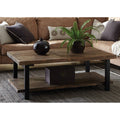 Metal and Reclaimed Wood Coffee Table V18572