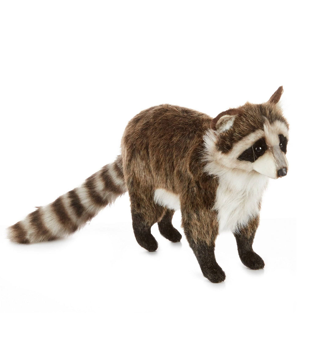 Standing Racoon Plush V50445