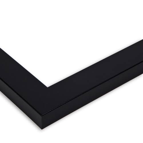 Satin Black Collage Picture Frame with 6 Openings for 5x7 Photos Z96638