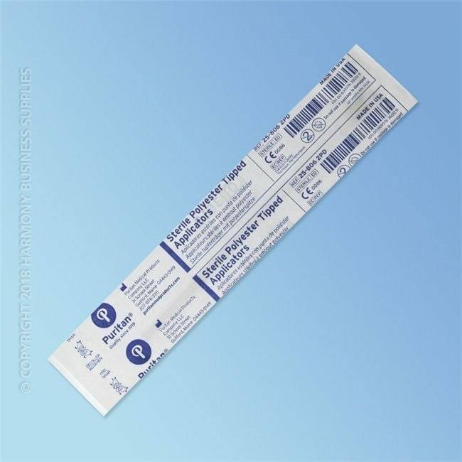 Sterile Regular Tip Polyester Swab Y68977