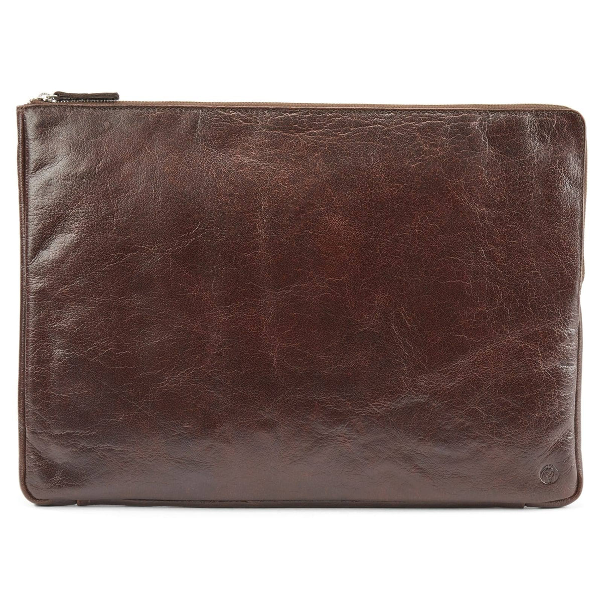 Brown Leather Laptop Sleeve U187136
