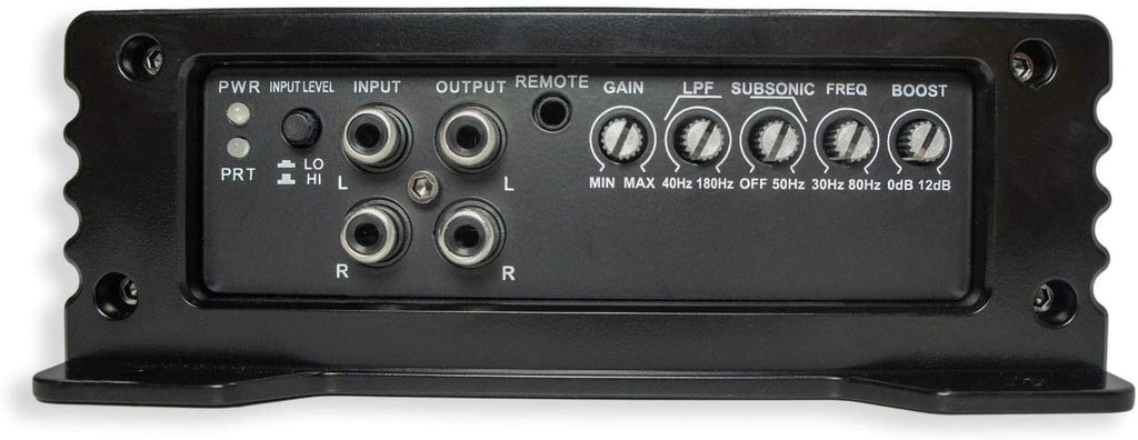 Compatible with Ford F-150 Super Cab Truck 1997-1999 Amplifier and Dual 10 Sub Box Enclosure A1550
