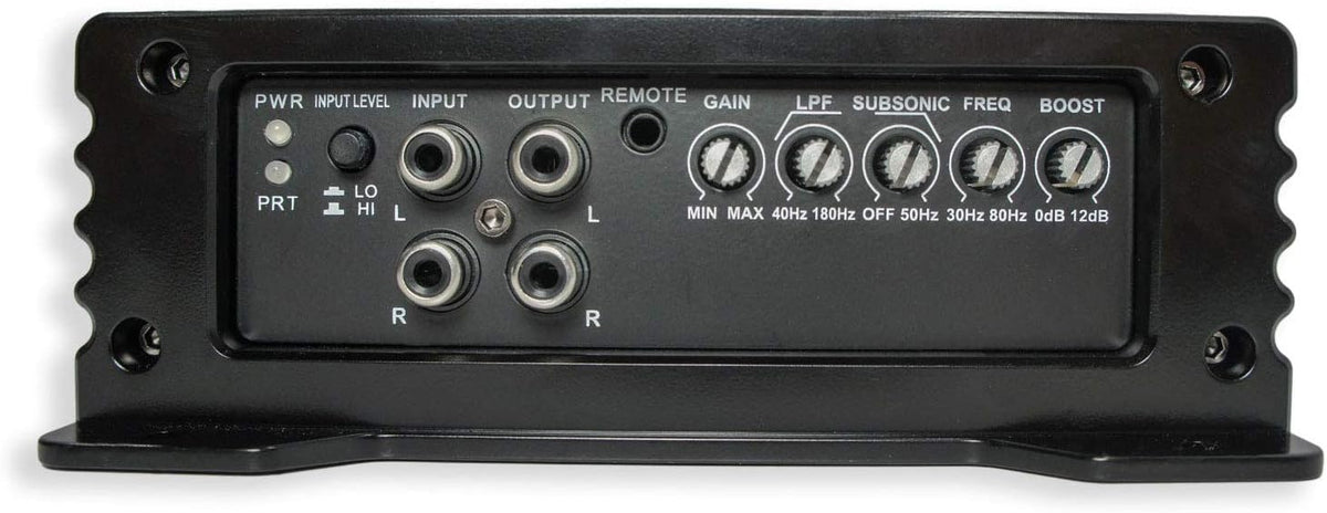 Compatible with Ford F-150 Super Cab Truck 1997-1999 Amplifier and Dual 10 Sub Box Enclosure A1550