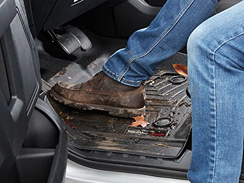 Black Custom Fit FloorLiners for Ford F-150, 1st & 2nd Row Z760